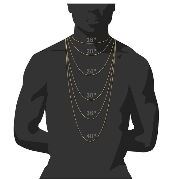 Iced Out 14K Gold PT Miami Cuban Necklace - Picture 4 of 5